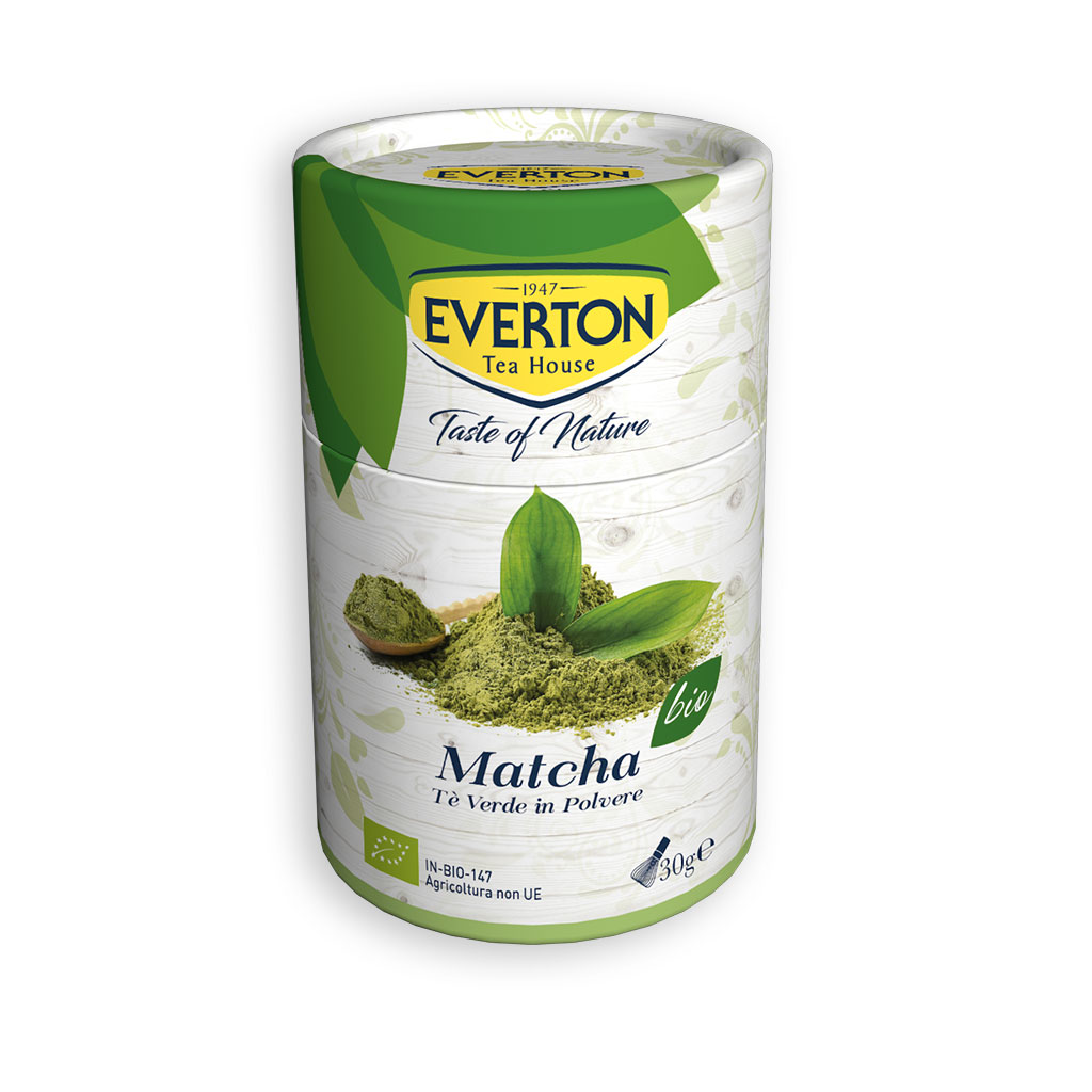 Tè verde Matcha biologico in polvere